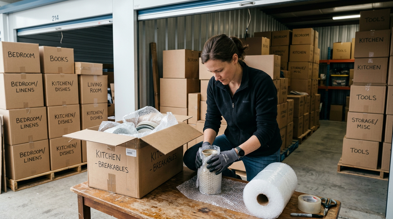 7. How to Pack and Store Like a Pro in a Self Storage Unit